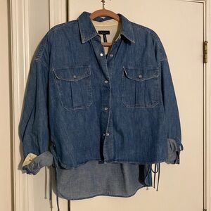 Rag & Bone Denim Shirt Jacket Size L